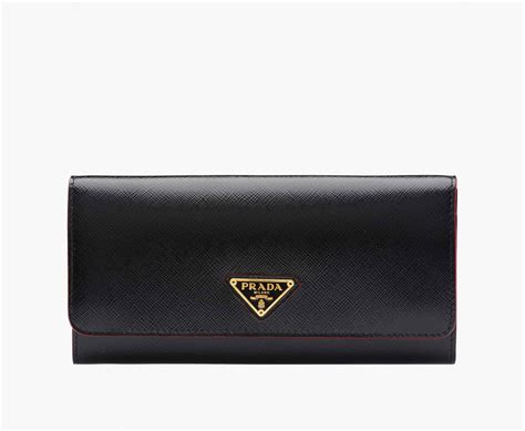 prada ladies wallet|prada wallet price list.